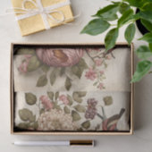 ヴィンテージフランスのバードケージ、蝶 薄葉紙 (ギフト)