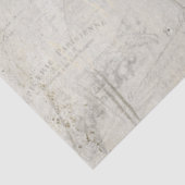 ヴィンテージフランスのパリスクリプトエフェメラデクページ 薄葉紙 (詳細)