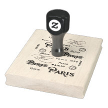 ヴィンテージフランスのパリスクリプトタイポグラフィ