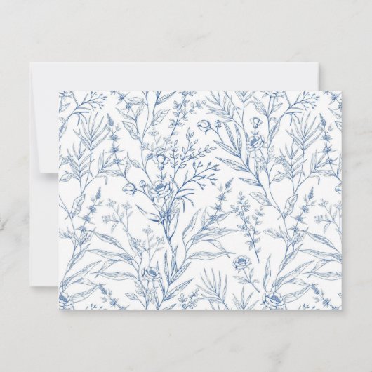 ヴィンテージフランスのパーソナライズされた名の固定 ノートカード (裏面)