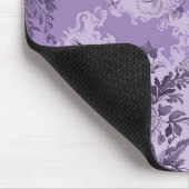 ヴィンテージフランスのパープルトイレフルーリー マウスパッド (コーナー)