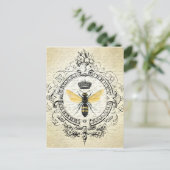 ヴィンテージフランスのビーはがき ポストカード (スタンド正面)