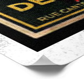 ヴィンテージフランスのビール広告樽 ポスター (角)