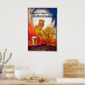 ヴィンテージフランスのビール広告 ポスター (キッチン)