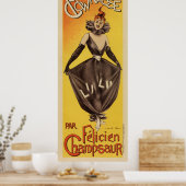 ヴィンテージフランスのピエロ法縦旗 ポスター (キッチン)