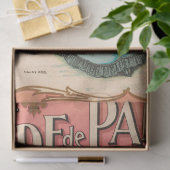 ヴィンテージフランスのファッションエフェメラデコパージ 薄葉紙 (ギフト)