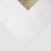 ヴィンテージフランスのフラッパーレディーデクページ 薄葉紙 (詳細)