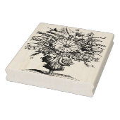 ヴィンテージフランスのフラワーブーケゴムスタンプ ラバースタンプ (スタンプ)