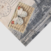 ヴィンテージフランスのフランストラベルパリエッフェルタワー 薄葉紙 (詳細)