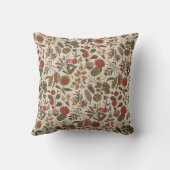 ヴィンテージフランスのフローラアールヌーボークッション クッション (裏面)