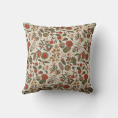 ヴィンテージフランスのフローラアールヌーボークッション クッション (裏面)