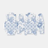 ヴィンテージフランスのフローラトイルブルー フェイバーボックス (折り畳みなし)