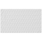 ヴィンテージフランスのフローラファンタジートイルブラック テーブルクロス (正面(横))