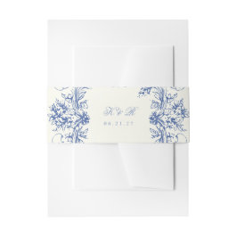 ヴィンテージフランスのフローラ結婚のベリーバンド 招待状ベリーバンド