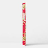 ヴィンテージフランスのフローラ、フラワー花瓶、バラ赤い宝石 Case-Mate iPhoneケース (裏面 / 右)