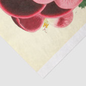 ヴィンテージフランスのフローラEphemeraデカップピンク 薄葉紙 (詳細)