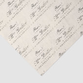 ヴィンテージフランスのフローリスト 薄葉紙 (詳細)