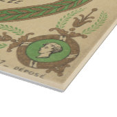 ヴィンテージフランスのブランディラベル カッティングボード (角)