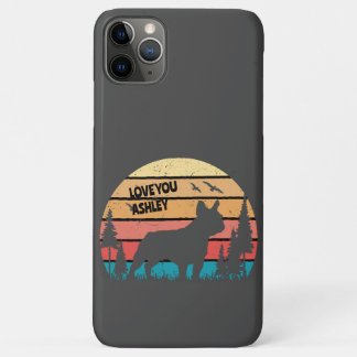 ヴィンテージフランスのブルドッグレトロサンクールドッグ恋人 iPhone 11 PRO MAXケース