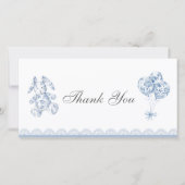 ヴィンテージフランスのベビーサンキューカード (正面)