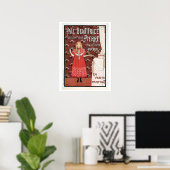 ヴィンテージフランスのベルエポック歯磨き粉 ポスター (ホームオフィス)