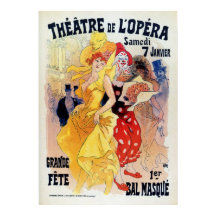 ヴィンテージフランスのベル・エポケ仮面舞踏会