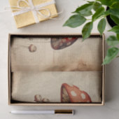 ヴィンテージフランスのページの切り離し 薄葉紙 (ギフト)