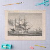 ヴィンテージフランスのボ航海のートエフエマナデクページ 薄葉紙 (クラフト)