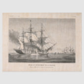 ヴィンテージフランスのボ航海のートエフエマナデクページ 薄葉紙 (正面)