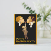 ヴィンテージフランスのポスター復元 ポストカード (スタンド正面)