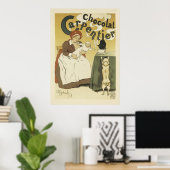ヴィンテージフランスのポスター – チョコレート ポスター (ホームオフィス)
