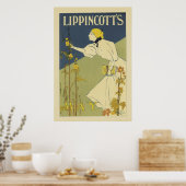 ヴィンテージフランスのポスター – Lippincott's ポスター (キッチン)