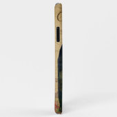 ヴィンテージフランスのポストカードピグ付きクラウンフローラ Case-Mate iPhoneケース (裏面/右)