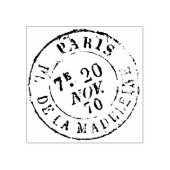 ヴィンテージフランスのポストマークジャンクジャーナルパリクラフト ラバースタンプ (インプリント)