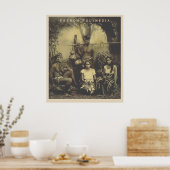 ヴィンテージフランスのポリネシア旅行ポスター ポスター (キッチン)