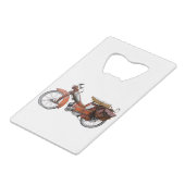 ヴィンテージフランスのモトベカネモップ クレジットカード栓抜き (正面アングル)