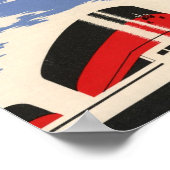 ヴィンテージフランスのライン海ライナーポスター ポスター (角)