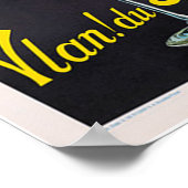 ヴィンテージフランスのリキュールアールデコポスター ポスター (角)