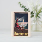 ヴィンテージフランスのリキュール広告 ポストカード (スタンド正面)