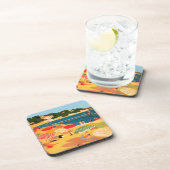 ヴィンテージフランスのリビエラビーチ コースター (右側)