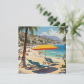 ヴィンテージフランスのリビエラビーチ シーズンカード (スタンド正面)