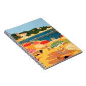 ヴィンテージフランスのリビエラビーチ ノートブック (右側)