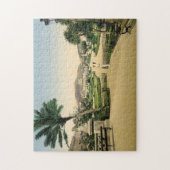 ヴィンテージフランスのリビエラ ジグソーパズル (縦)