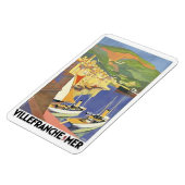 ヴィンテージフランスのリビエラ（フランス） - マグネット (左側)