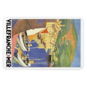 ヴィンテージフランスのリビエラ（フランス） - マグネット (横)