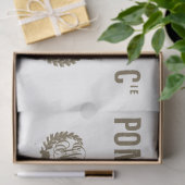 ヴィンテージフランスのリヨンビジネスタイポグラフィリースティ 薄葉紙 (ギフト)