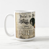 ヴィンテージフランスのルースタードパリコラージュ コーヒーマグカップ (左)