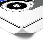 ヴィンテージフランスのレトロおもちゃのペダル車1920年代 ポスター (角)