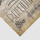 ヴィンテージフランスのロスターデパリデクページ 薄葉紙 (詳細)