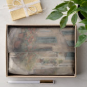 ヴィンテージフランスのロマン通り切り離 薄葉紙 (ギフト)